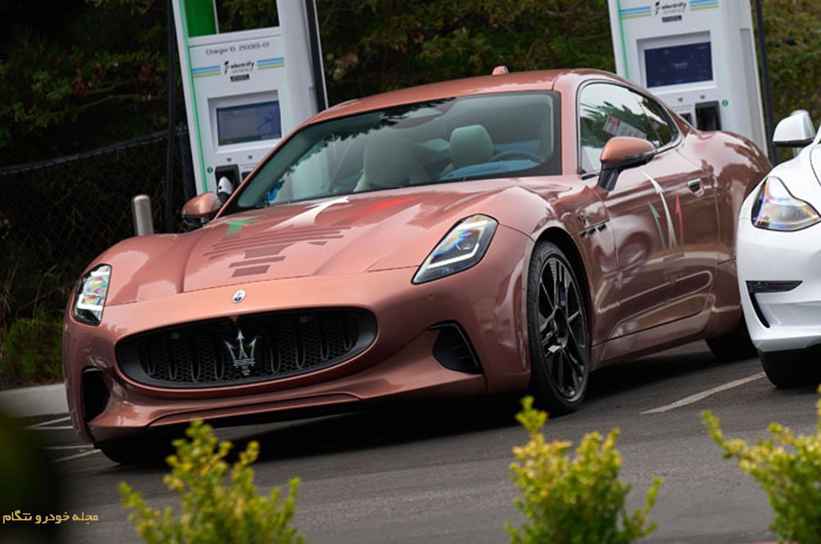 Maserati Granturismo برقی جدید در عکس‌های جدید همه لباس‌های مبدل را حذف می‌کند