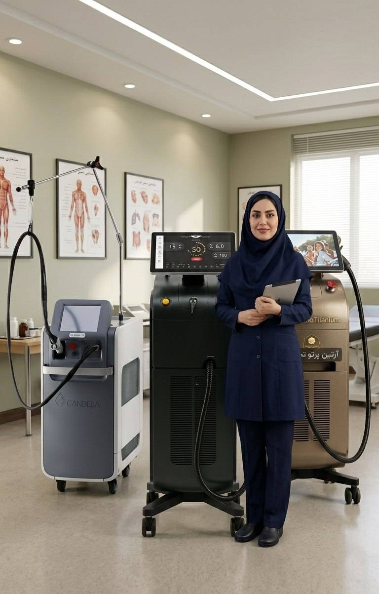 عکس بهترین دستگاه لیزر موهای زائد 2026
