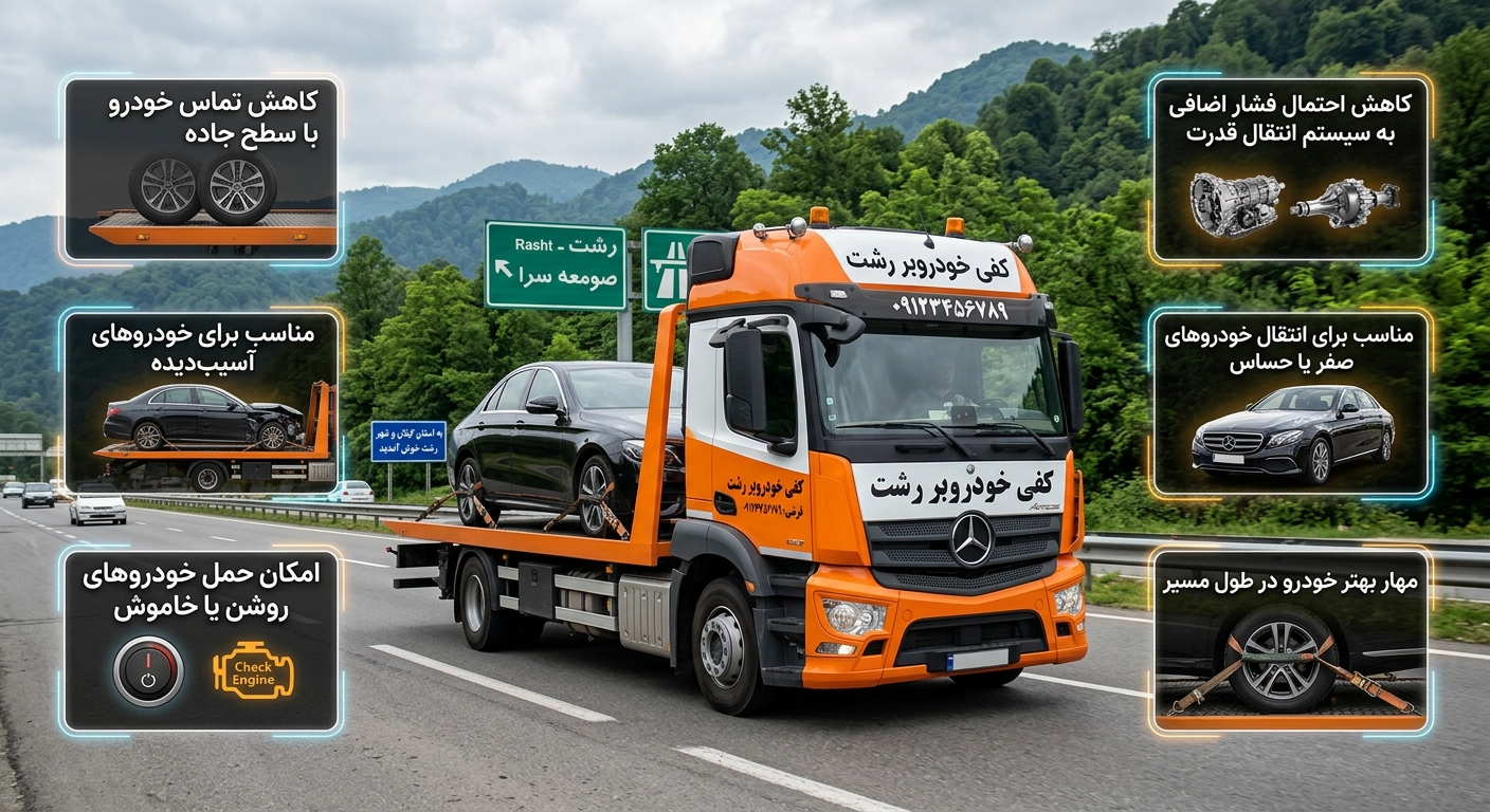 خودروبر ارزان در رشت